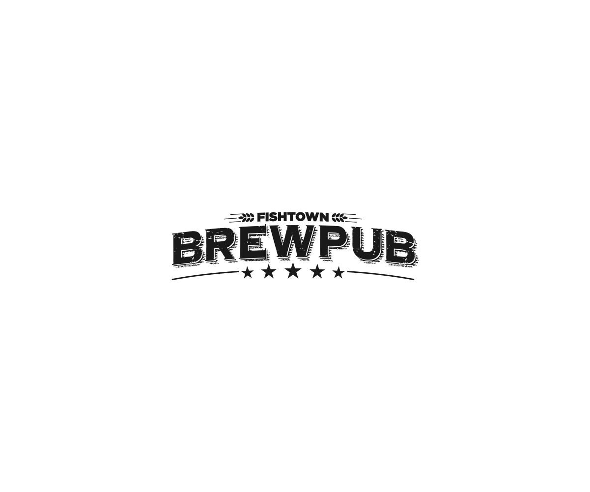 Logo Design by Sart Armstrong for Fishtown Brewpub  | Design #10851997