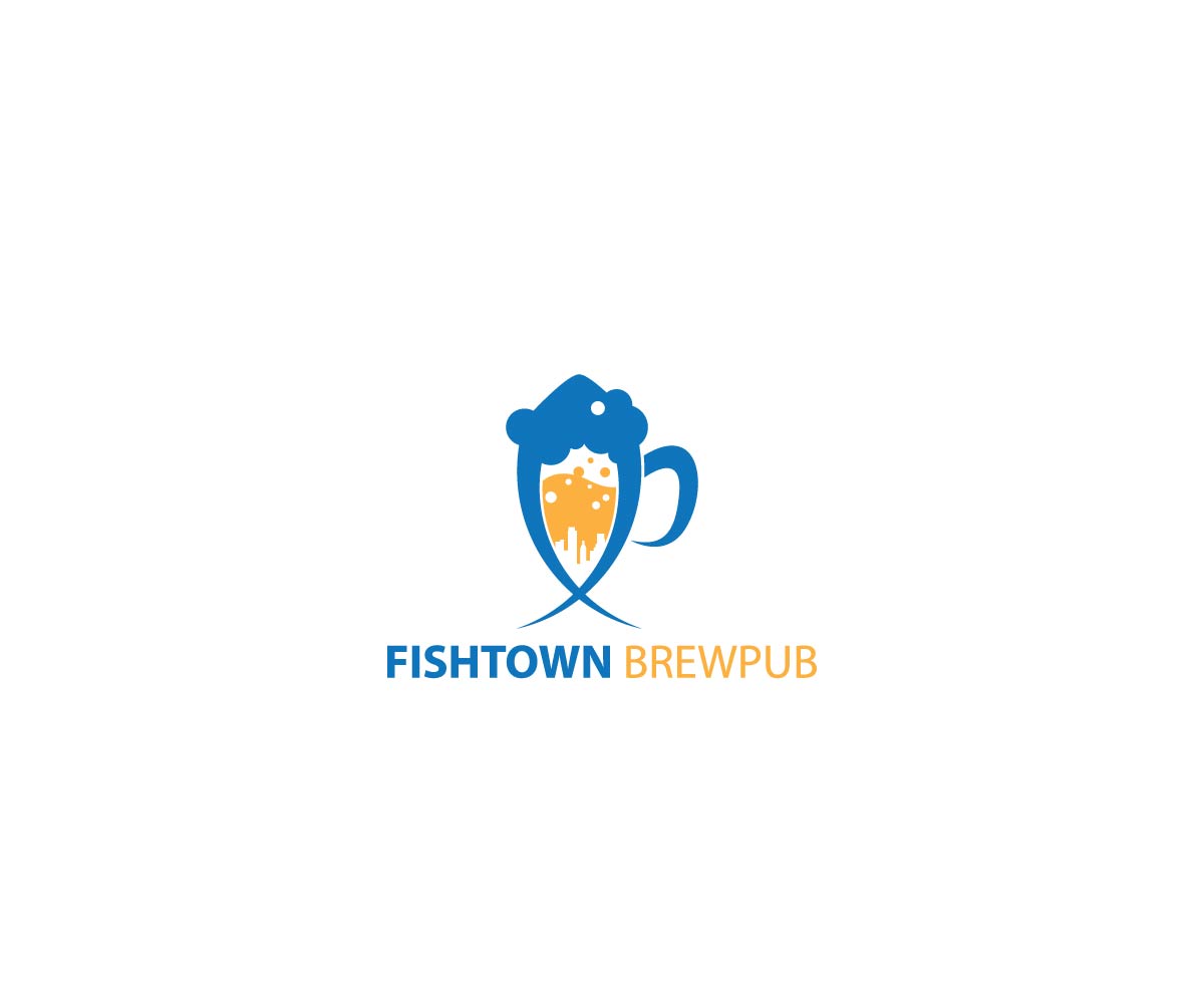 Logo Design by jhunzkie24 for Fishtown Brewpub  | Design #10807445