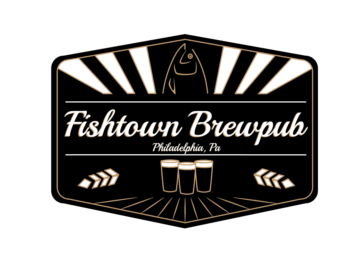 Logo Design by electronymous for Fishtown Brewpub  | Design #10845489