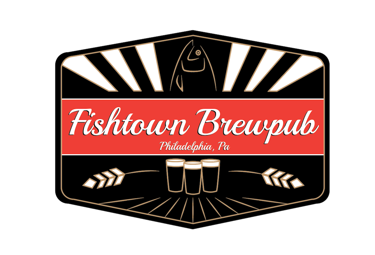 Logo Design by electronymous for Fishtown Brewpub  | Design #10845629