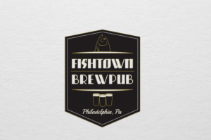 Logo Design by electronymous for Fishtown Brewpub  | Design: #10869564