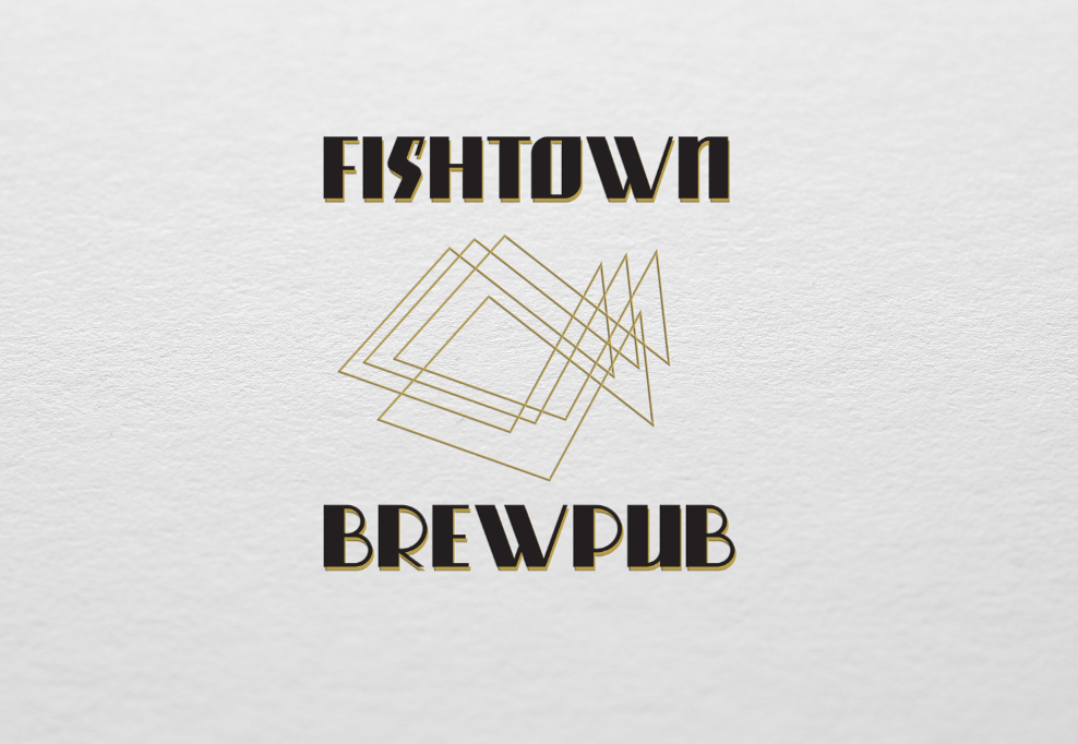 Logo Design by electronymous for Fishtown Brewpub  | Design #10906175