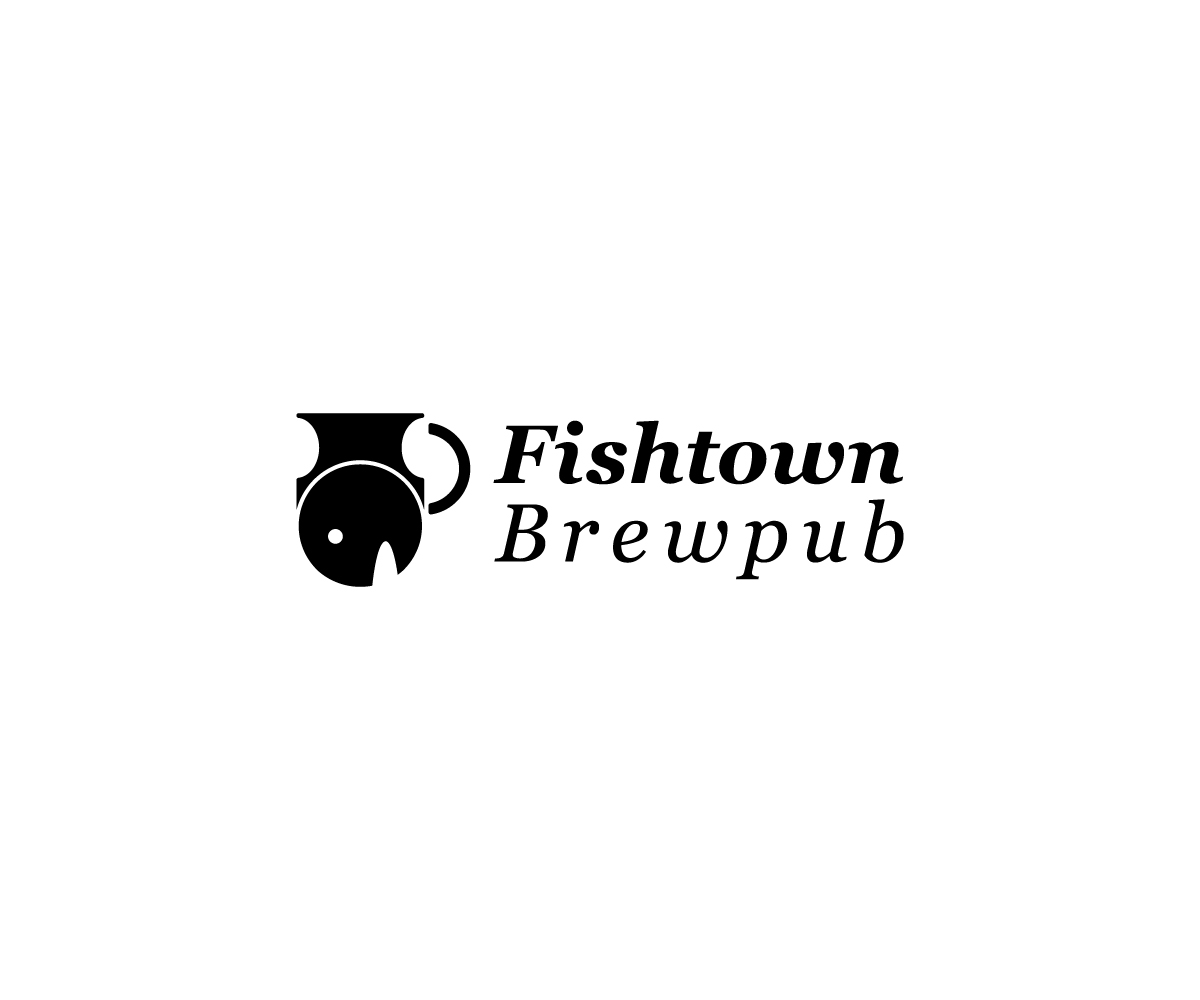 Logo Design by pixelbox for Fishtown Brewpub  | Design #10814182