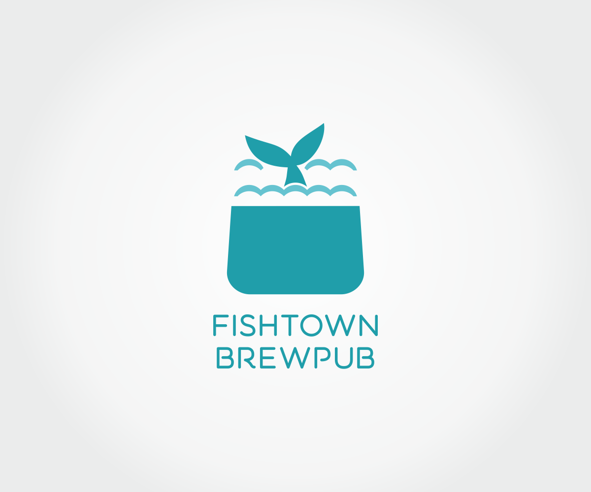 Logo Design by Gintale for Fishtown Brewpub  | Design #10855076