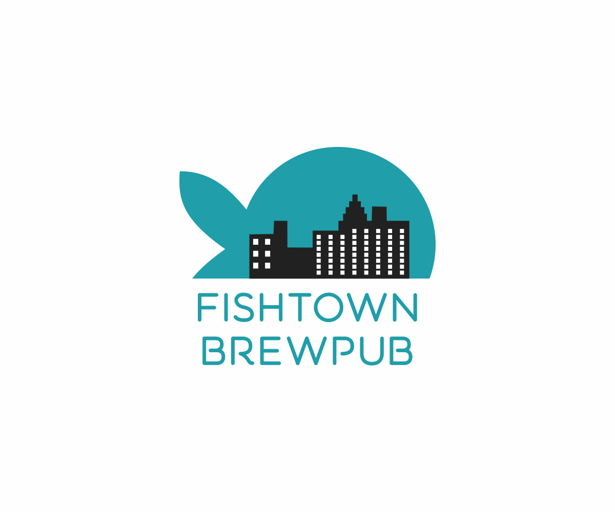 Logo Design by Gintale for Fishtown Brewpub  | Design #10855077