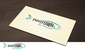 Logo-Design von FLEXIN für Fishtown Brewpub  | Design: #10777818
