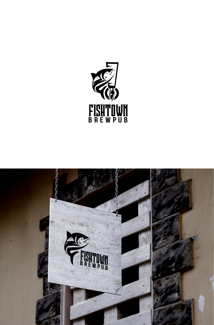 Logo Design by artofni16 for Fishtown Brewpub  | Design #10769348