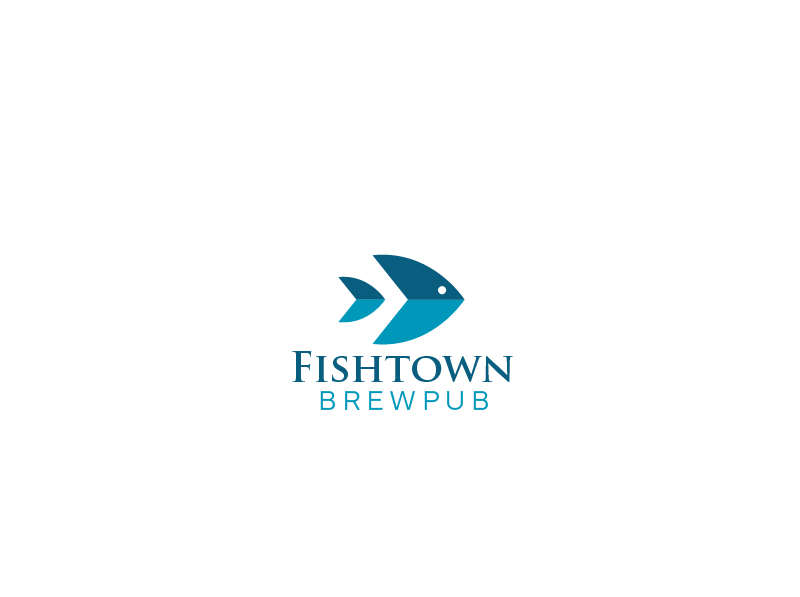 Logo-Design von pixel1 für Fishtown Brewpub  | Design #10764245