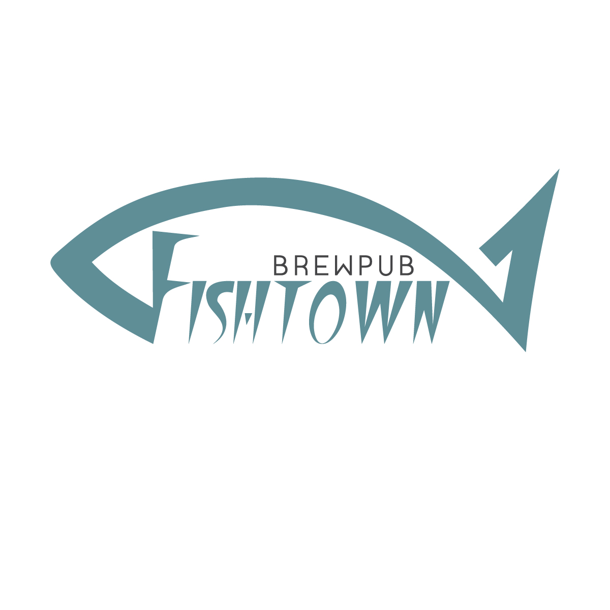 Logo Design by Graffical Sam for Fishtown Brewpub  | Design #10826100