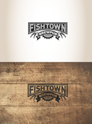Logo-Design von DUAL DESIGNER für Fishtown Brewpub  | Design: #10788516