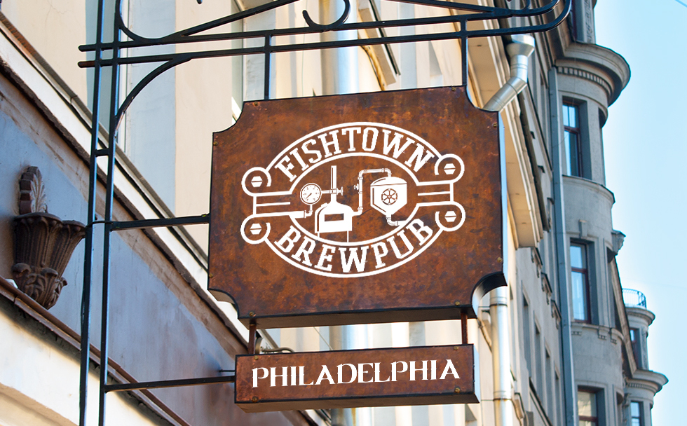 Logo Design by DUAL DESIGNER for Fishtown Brewpub  | Design #10853416