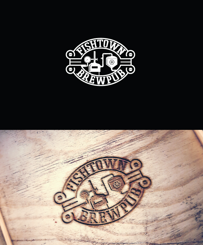 Logo Design by DUAL DESIGNER for Fishtown Brewpub  | Design #10853417