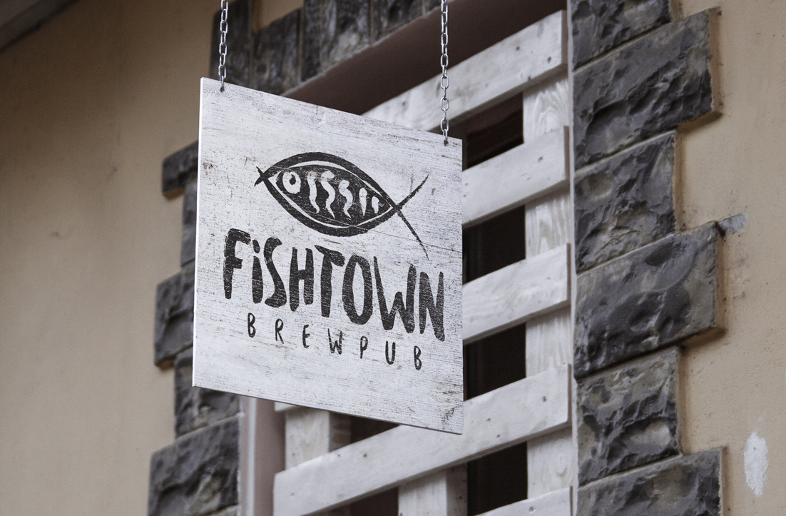 Logo-Design von GLDesigns für Fishtown Brewpub  | Design #10762400