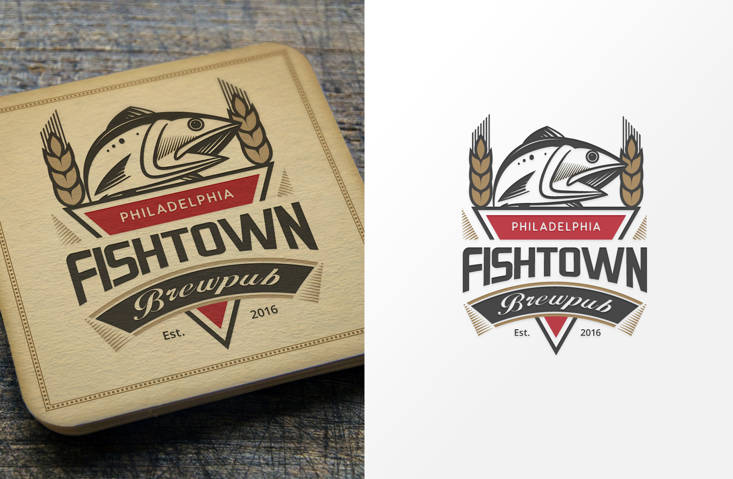 Design de Logo par kresh pour Fishtown Brewpub  | Design #10783589