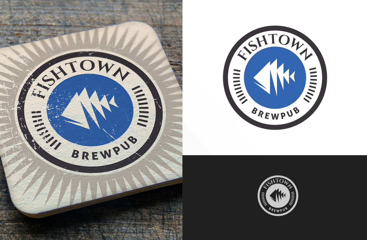 Logo Design by kresh for Fishtown Brewpub  | Design #10794860