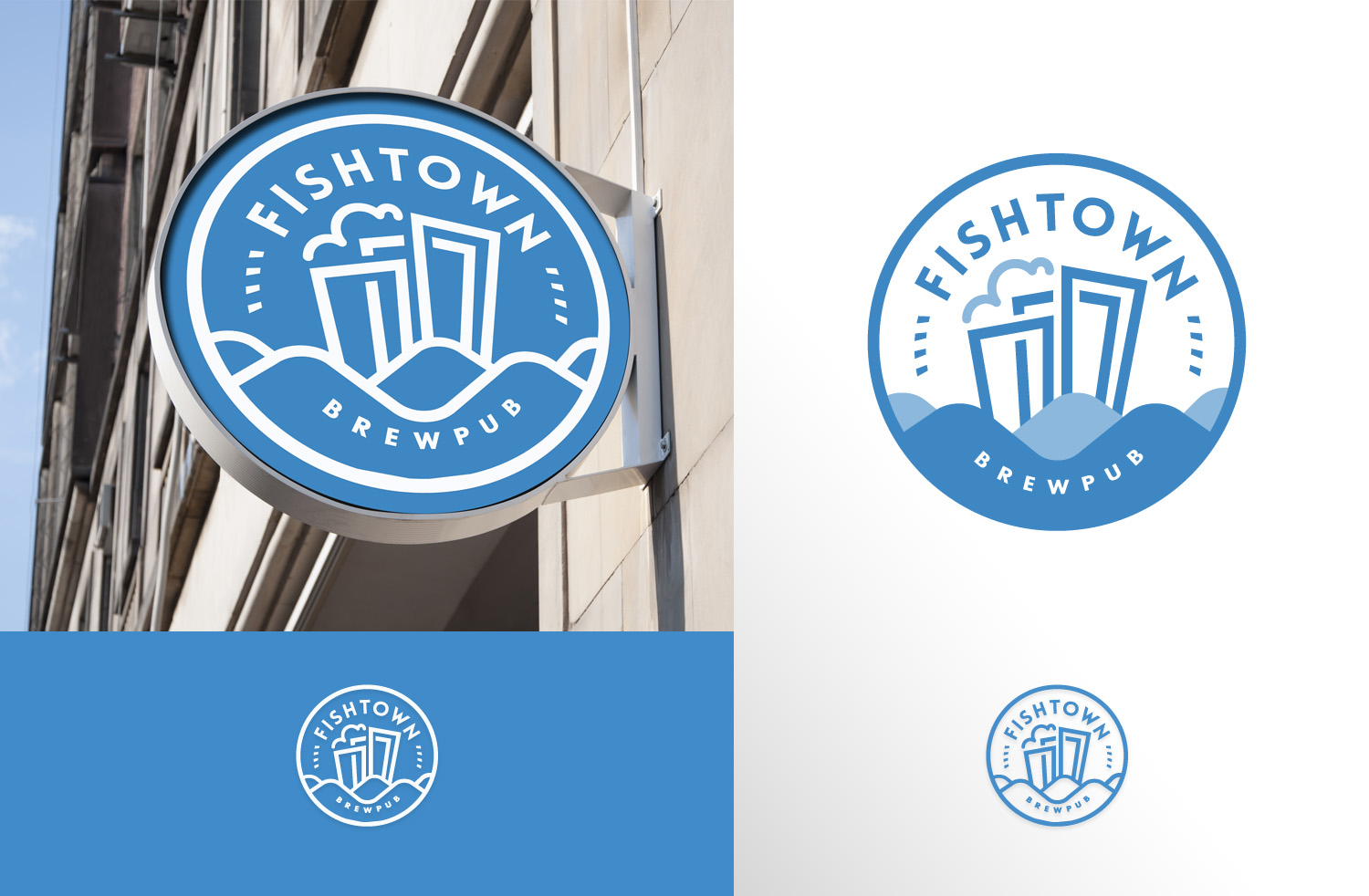Design de Logo par kresh pour Fishtown Brewpub  | Design #10875225