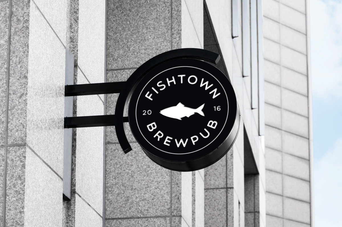 Logo Design by Magnolia S for Fishtown Brewpub  | Design #10794962