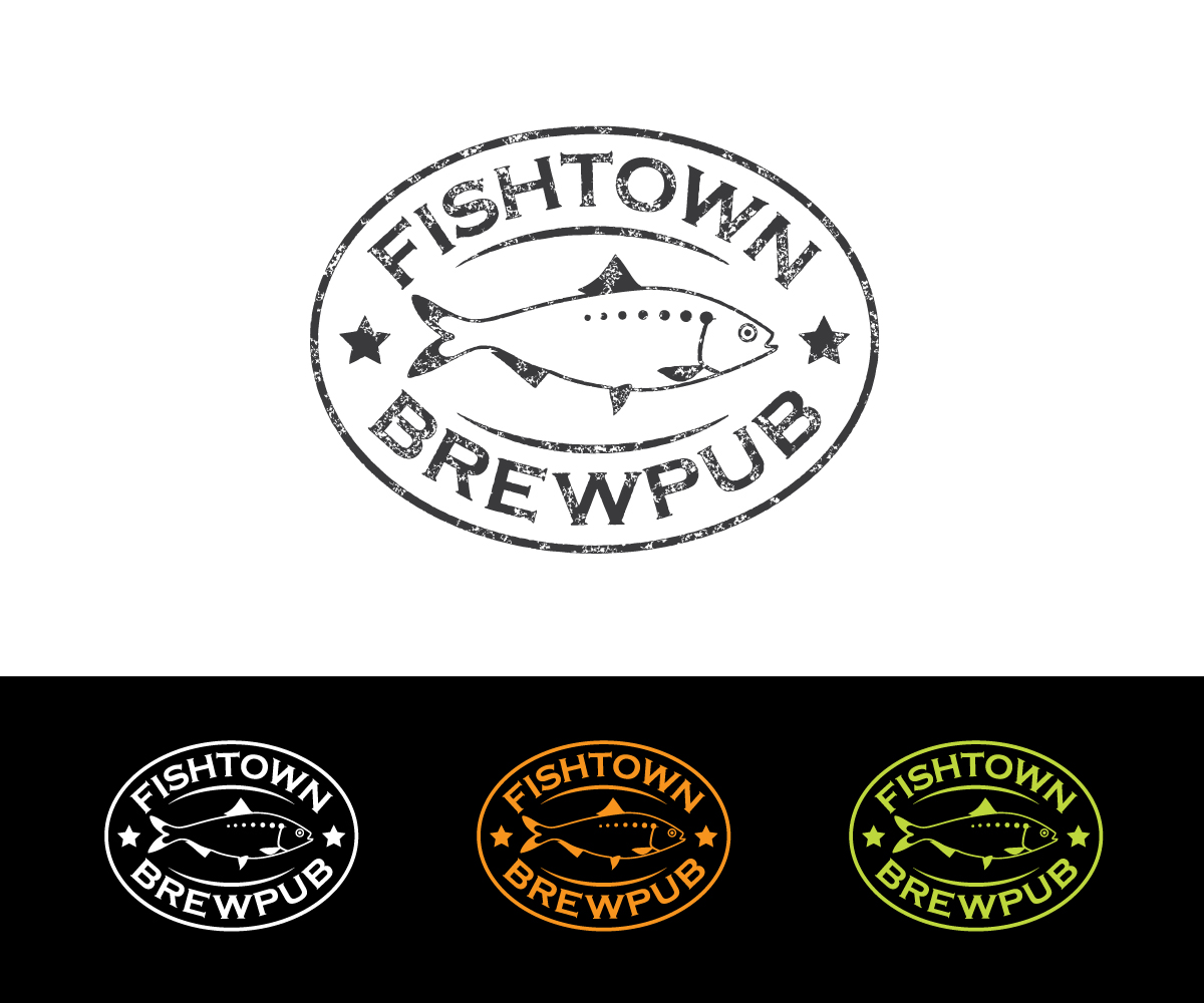 Logo-Design von lokiasan für Fishtown Brewpub  | Design #10769409