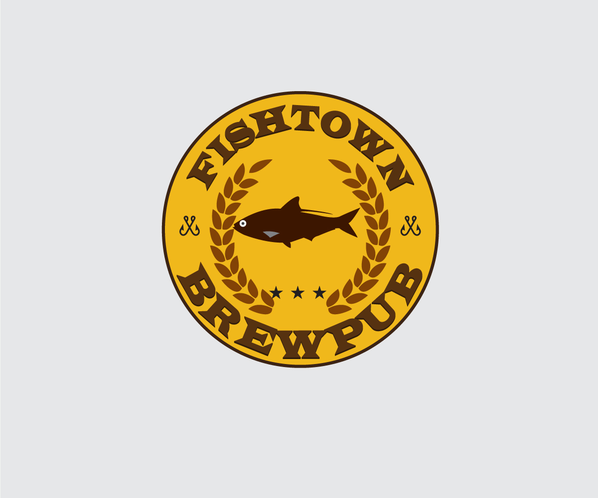 Logo Design by Dilipdio007 for Fishtown Brewpub  | Design #10800065