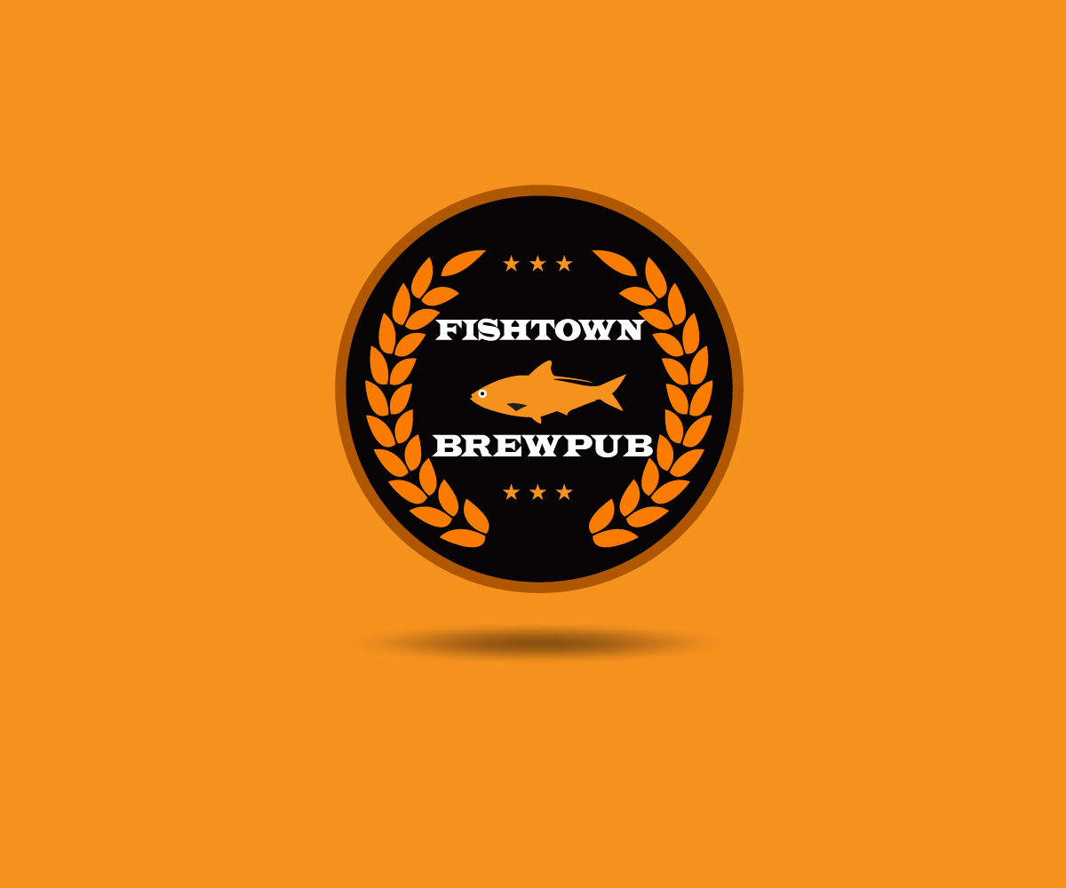 Logo Design by Dilipdio007 for Fishtown Brewpub  | Design #10838295