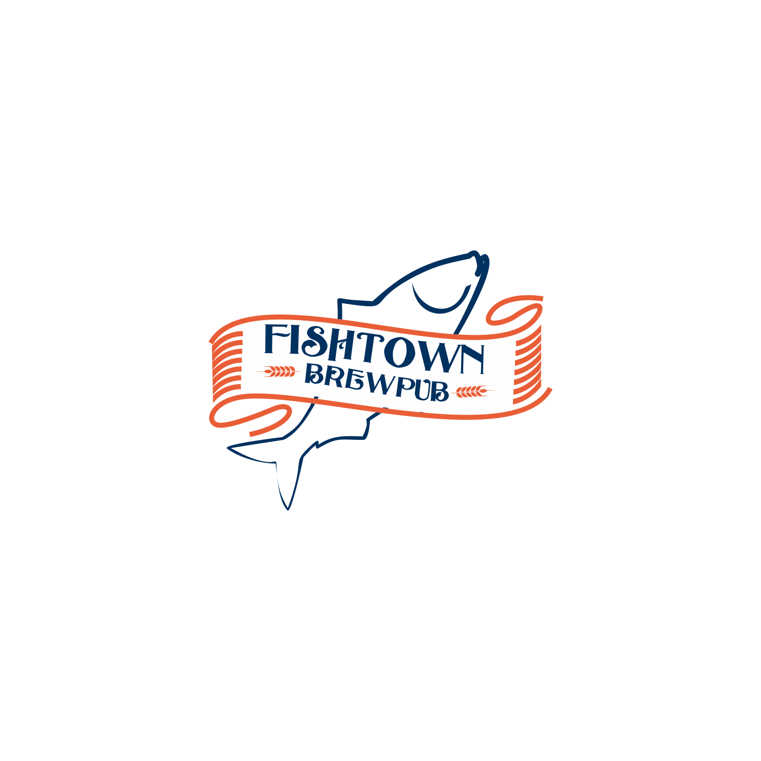 Logo Design by vIctor for Fishtown Brewpub  | Design #10782907