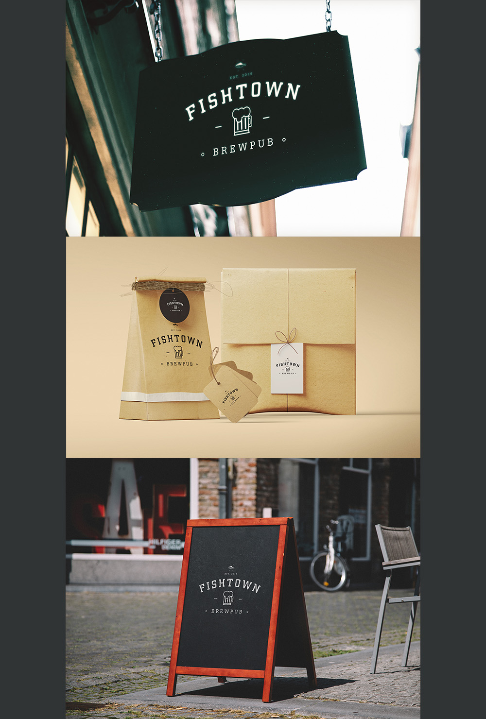 Logo Design by Madiantara Teja for Fishtown Brewpub  | Design #10794631