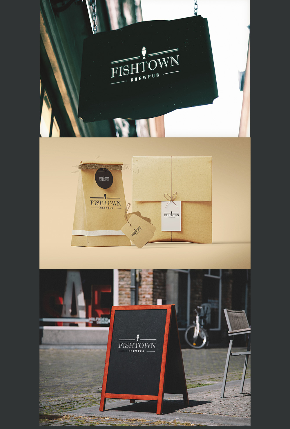 Logo Design by Madiantara Teja for Fishtown Brewpub  | Design #10794649