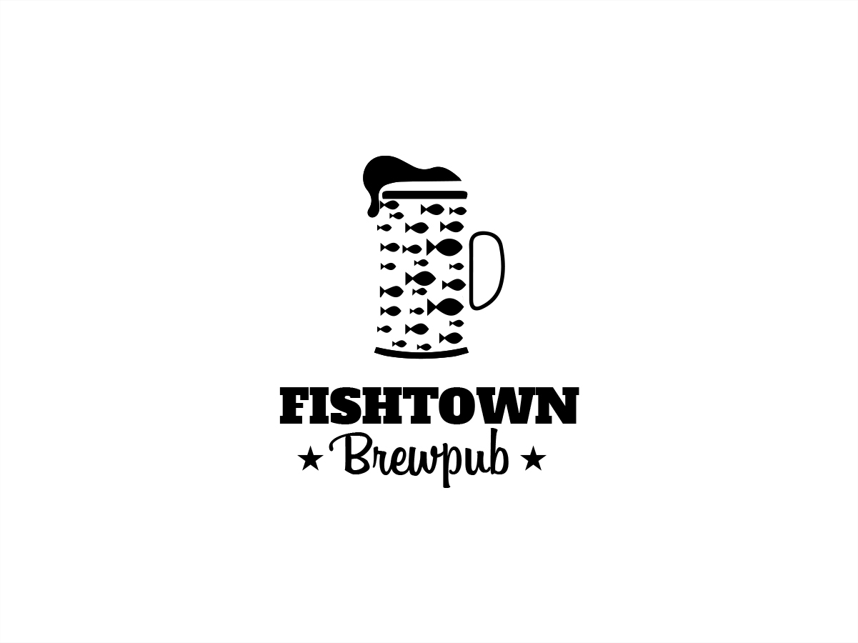 Logo Design by dii for Fishtown Brewpub  | Design #10800194