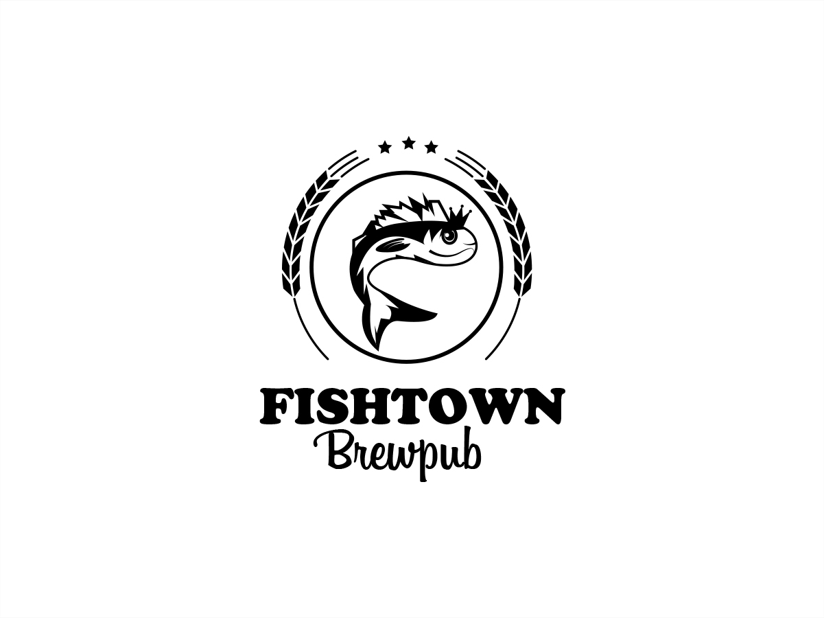 Logo Design by dii for Fishtown Brewpub  | Design #10800199