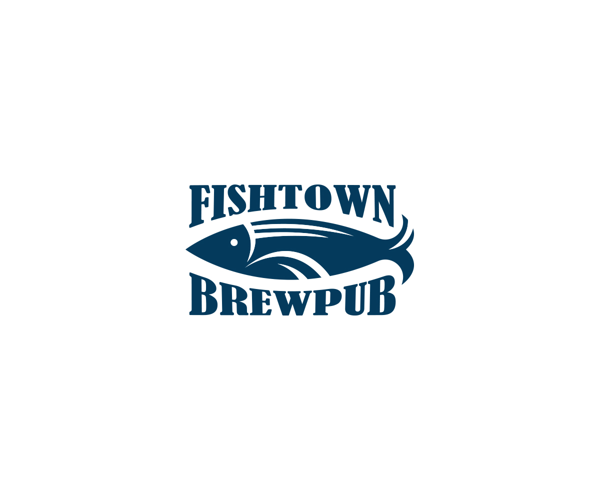Logo Design by dii for Fishtown Brewpub  | Design #10800214