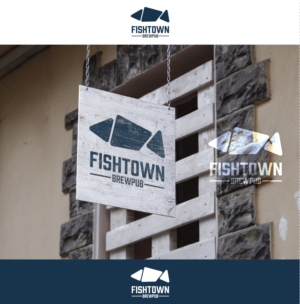 Logo-Design von anonrotide für Fishtown Brewpub  | Design: #10857804