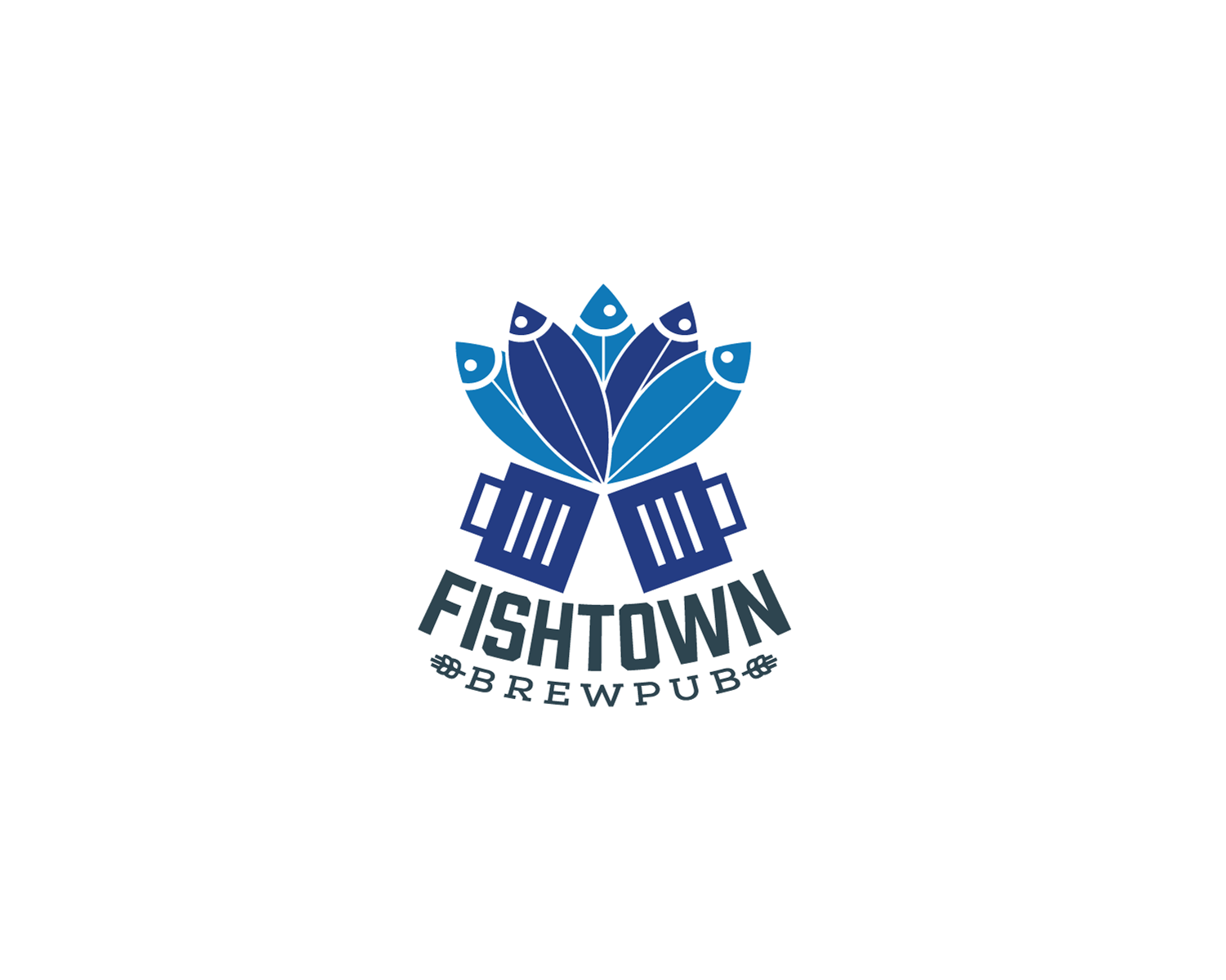 Logo Design by anonrotide for Fishtown Brewpub  | Design #10857984