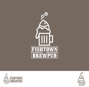 Logo-Design von anonrotide für Fishtown Brewpub  | Design: #10858120