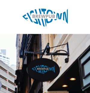 Logo Design by krishno gs for Fishtown Brewpub  | Design: #10793260