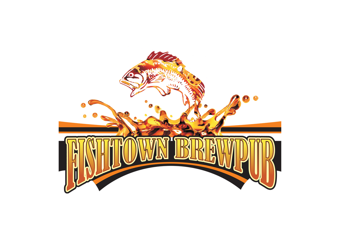 Logo Design by masterdigiprint for Fishtown Brewpub  | Design #10835644