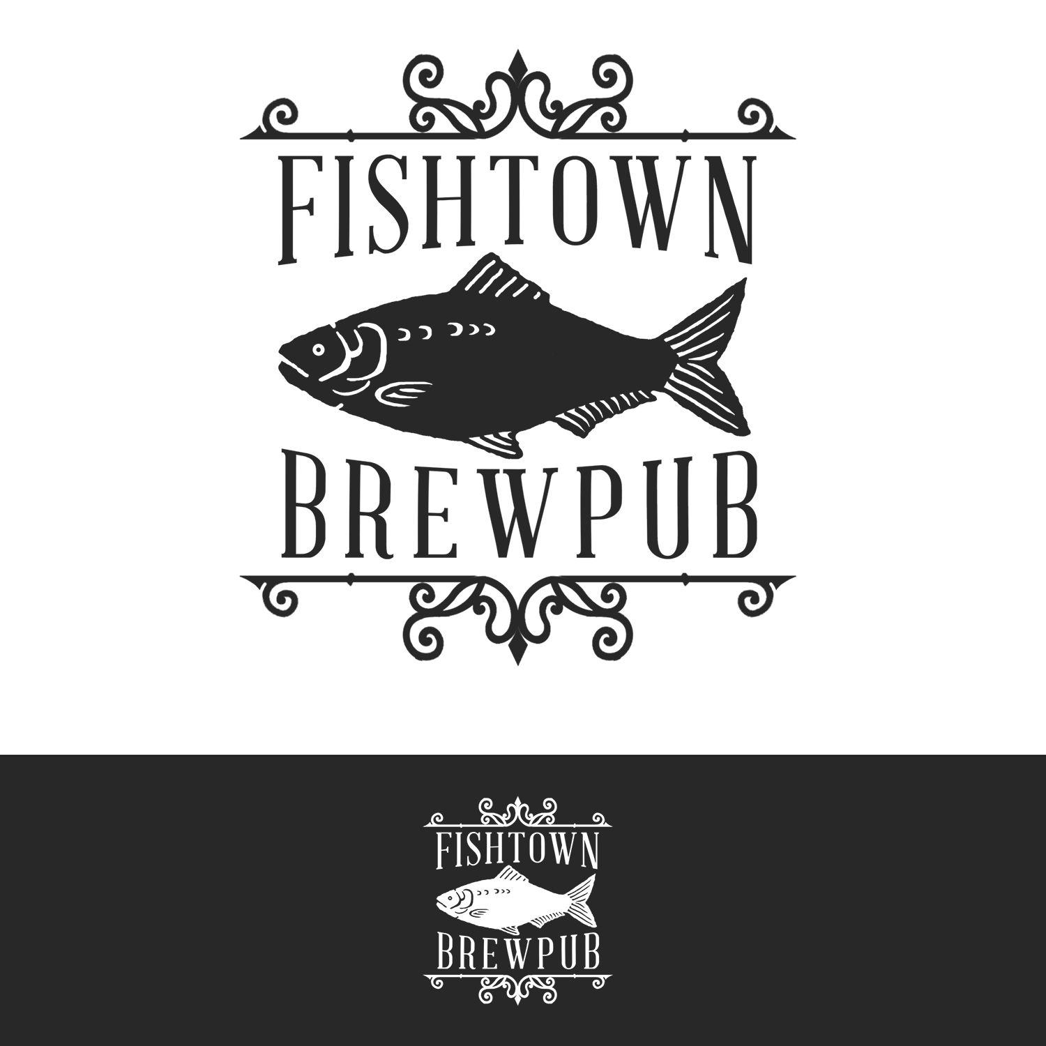 Logo Design by rugbyjerseys for Fishtown Brewpub  | Design #10845099