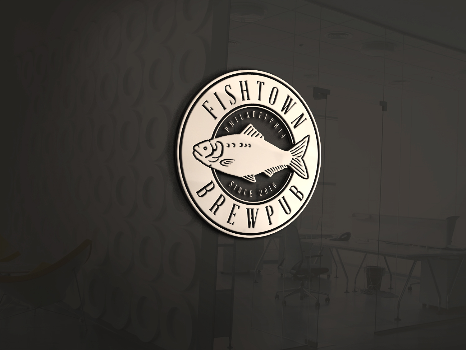 Logo Design by rugbyjerseys for Fishtown Brewpub  | Design #10855940