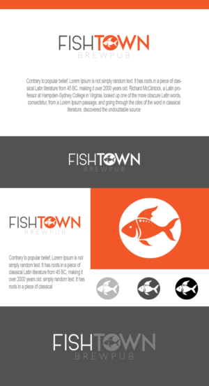 Logo Design by Logo Xtudio for Fishtown Brewpub  | Design: #10815720