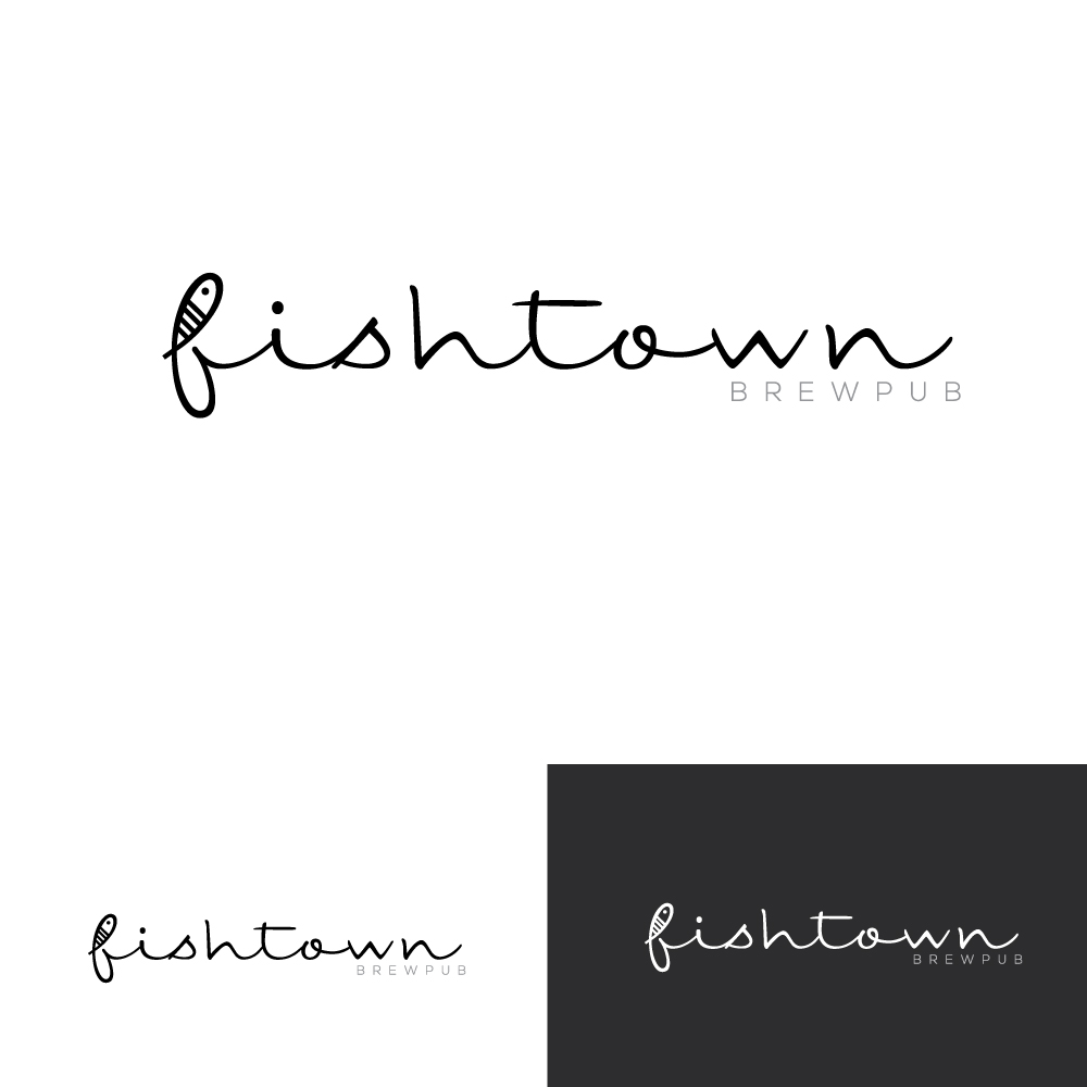Logo Design by Sathyakumar.G for Fishtown Brewpub  | Design #10815659
