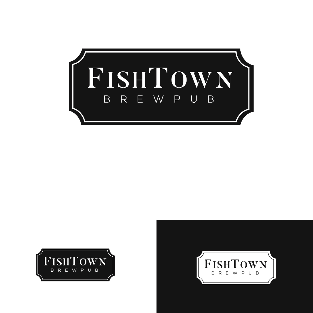 Logo Design by Sathyakumar.G for Fishtown Brewpub  | Design #10827563