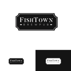 Logo Design by Sathyakumar.G for Fishtown Brewpub  | Design: #10827632