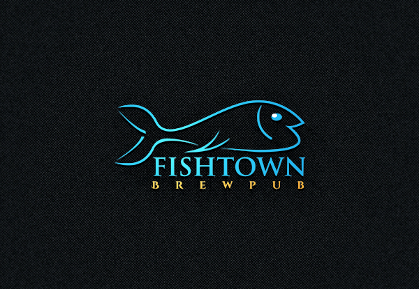 Logo Design by EGYPT KING for Fishtown Brewpub  | Design #10763282