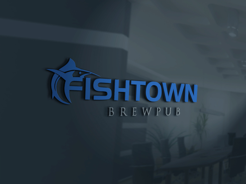 Logo Design by Dulavai for Fishtown Brewpub  | Design #10770550