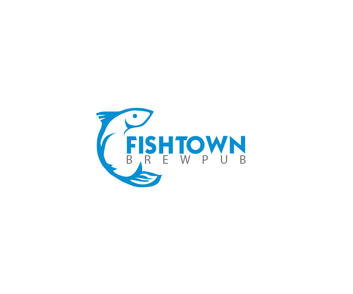 Logo Design by Navneet Singh for Fishtown Brewpub  | Design #10866538