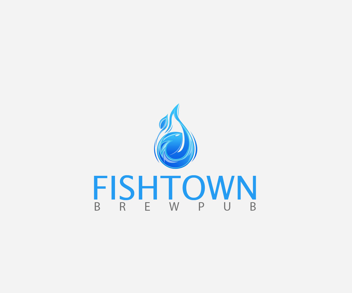 Logo Design by Navneet Singh for Fishtown Brewpub  | Design #10866642