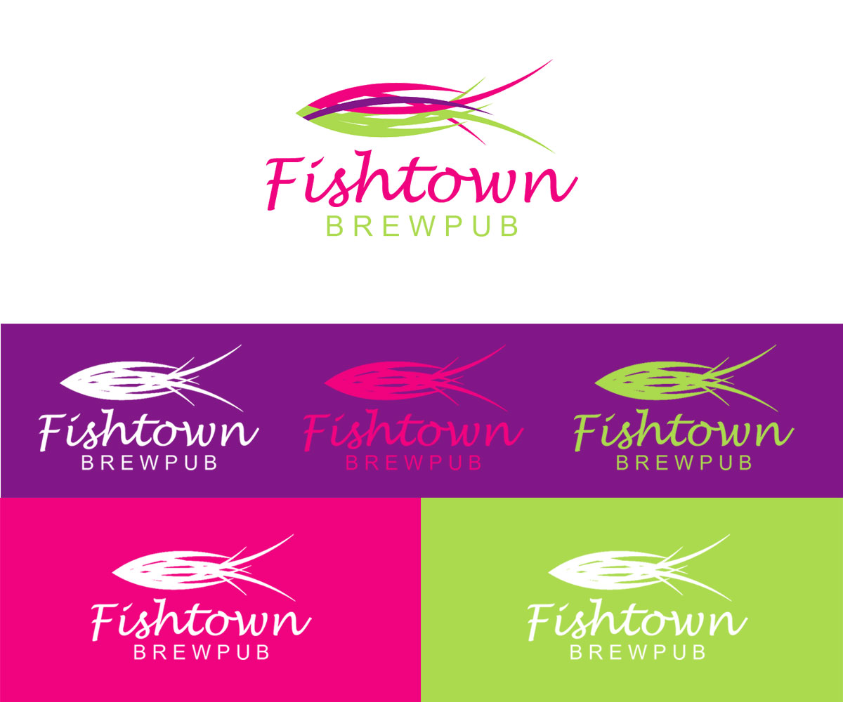 Logo Design by Navneet Singh for Fishtown Brewpub  | Design #10900793