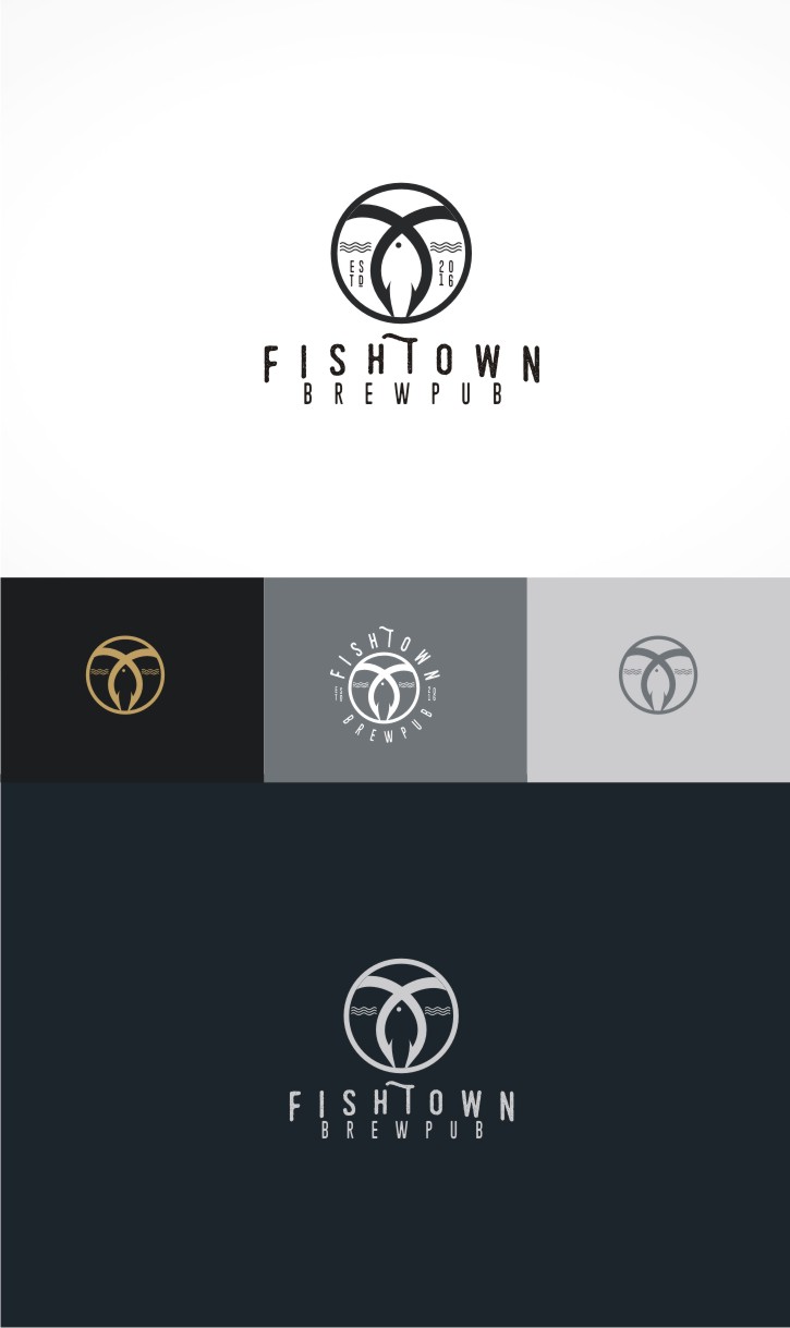 Diseño de Logo por gray mind para Fishtown Brewpub  | Diseño #10880914