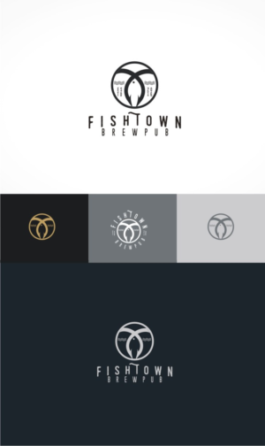 Logo-Design von gray mind für Fishtown Brewpub  | Design: #10880914