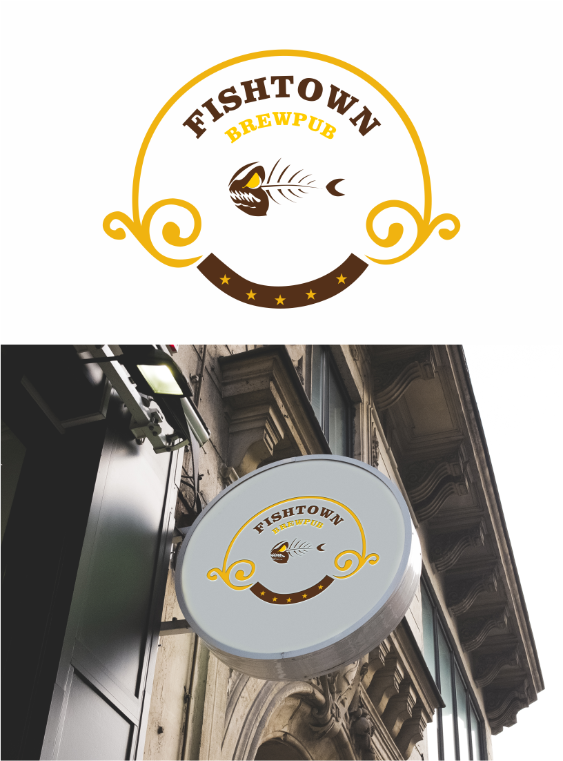 Logo Design by teodoratiru84 for Fishtown Brewpub  | Design #10865818