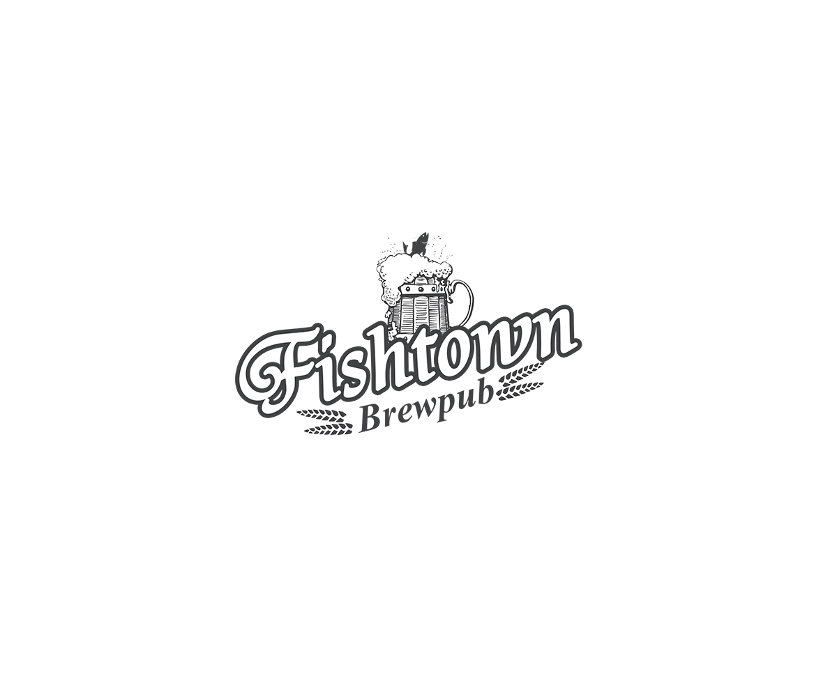 Logo Design by cha9ori for Fishtown Brewpub  | Design #10805932